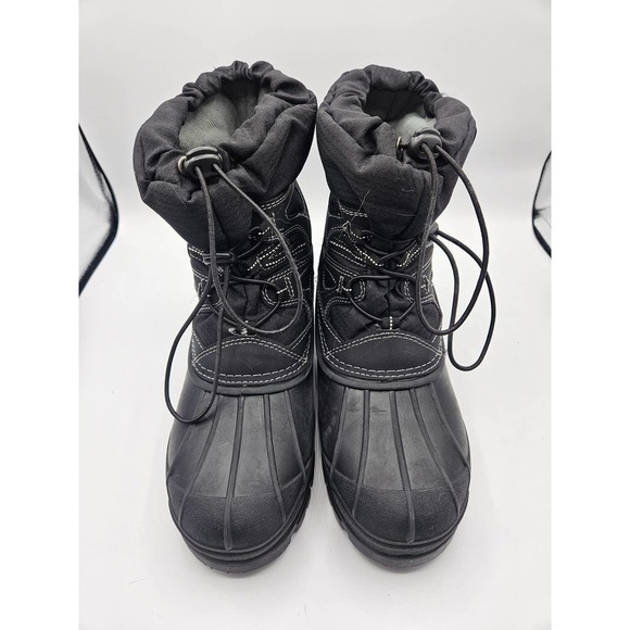 Totes Jason‎ Blk Boys' Weather Boots Black Size 6M - Picture 2 of 10